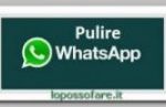 Pulire whatsapp in pochi passaggi semplici