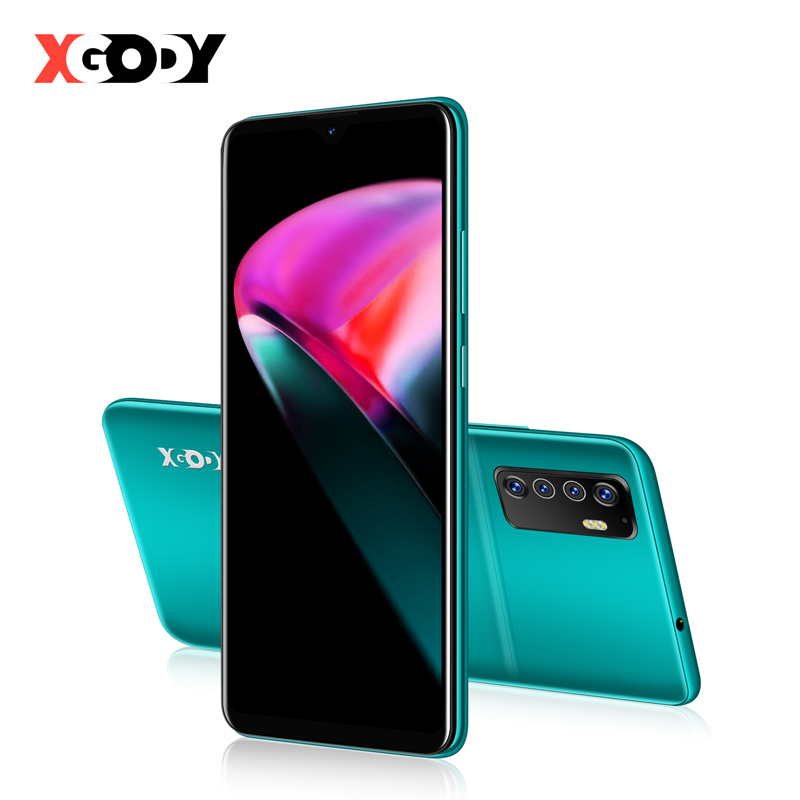 XGODY A71 Smartphone Android 6 Inch Full Screen Dual SIM Mobile Phone Face ID 1GB 8GB MTK6580 Quad Core 5MP GPS WiFi Cell Phones