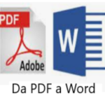 Da PDF a Word conversione in modo semplice